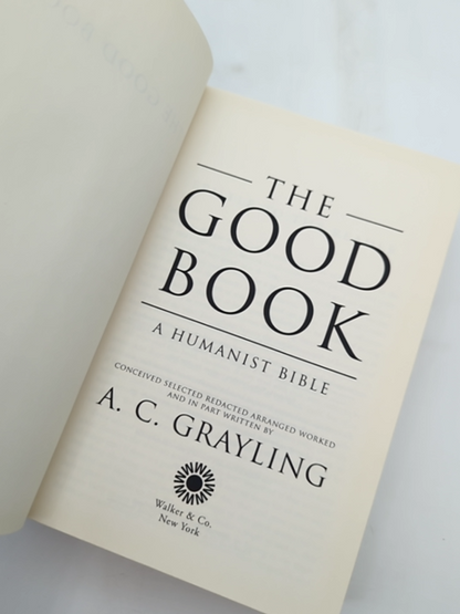 The Good Book Humanist Bible by A. C. Grayling (Hardcover, 2011) Humanism by A. C. Grayling