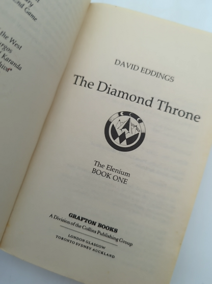 The Diamond Throne (the Elenium, Book 1) by David Eddings, Fantasy by David Eddings