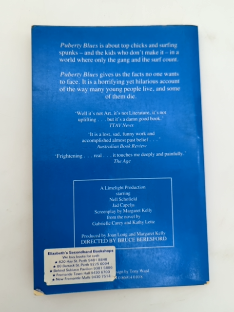 Puberty Blues by Kathy and Gabrielle Carey Lette (Paperback, 1982) by Kathy And Gabrielle Carey Lette