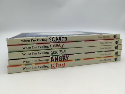 Trace Moroney Hardcover Bundle 5x When I'm Feeling Scared, Loved, Jealous, An… by Trace Moroney