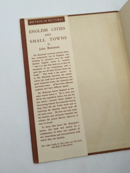 English Cities And Small Towns by John Betjeman (Hardcover, 1943) by John Betjeman