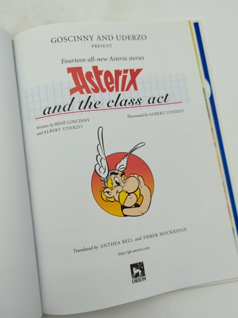 Asterix And The Class Act by Albert Uderzo & René Goscinny, Comic, 2003 by René Goscinny