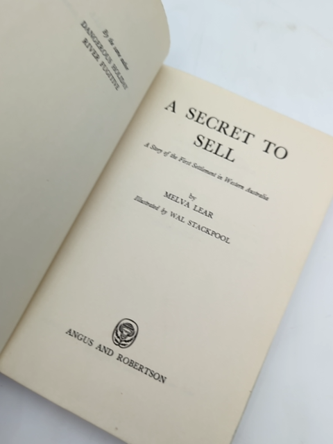 Secret To Sell by Melva Lear (Hardcover, 1965) by Melva Lear