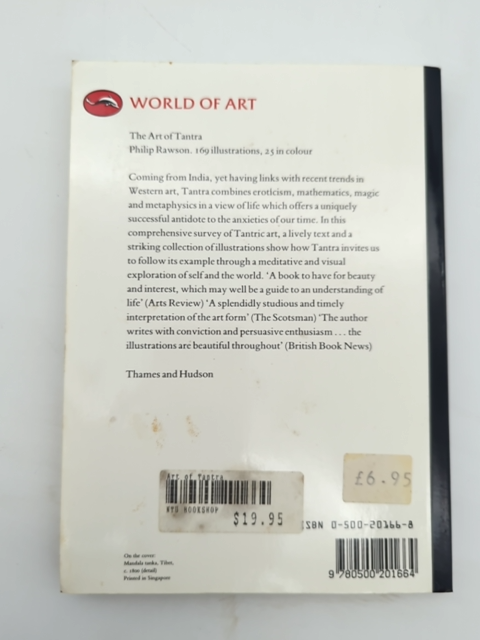 Art Of Tantra (World Of Art) by Philip S Rawson (Paperback, 1985) Art History by Philip S Rawson