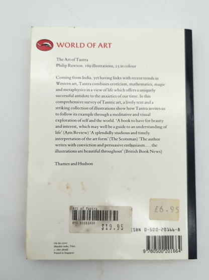 Art Of Tantra (World Of Art) by Philip S Rawson (Paperback, 1985) Art History by Philip S Rawson