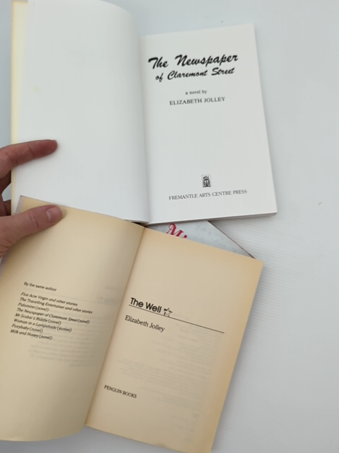 3x Elizabeth Jolley Paperback Bundle: The Well; The Newspaper of Claremont St… by Elizabeth Jolley