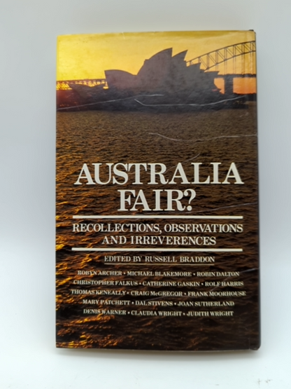 Australia fair?: Recollections, observations, and irreverence by Russell Braddon by Russell Braddon