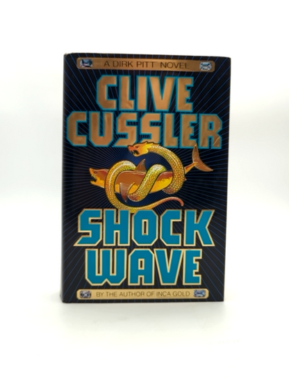 Shock Wave (dirk Pitt Adventures) by Clive Cussler, Adventure Signed by Clive Cussler