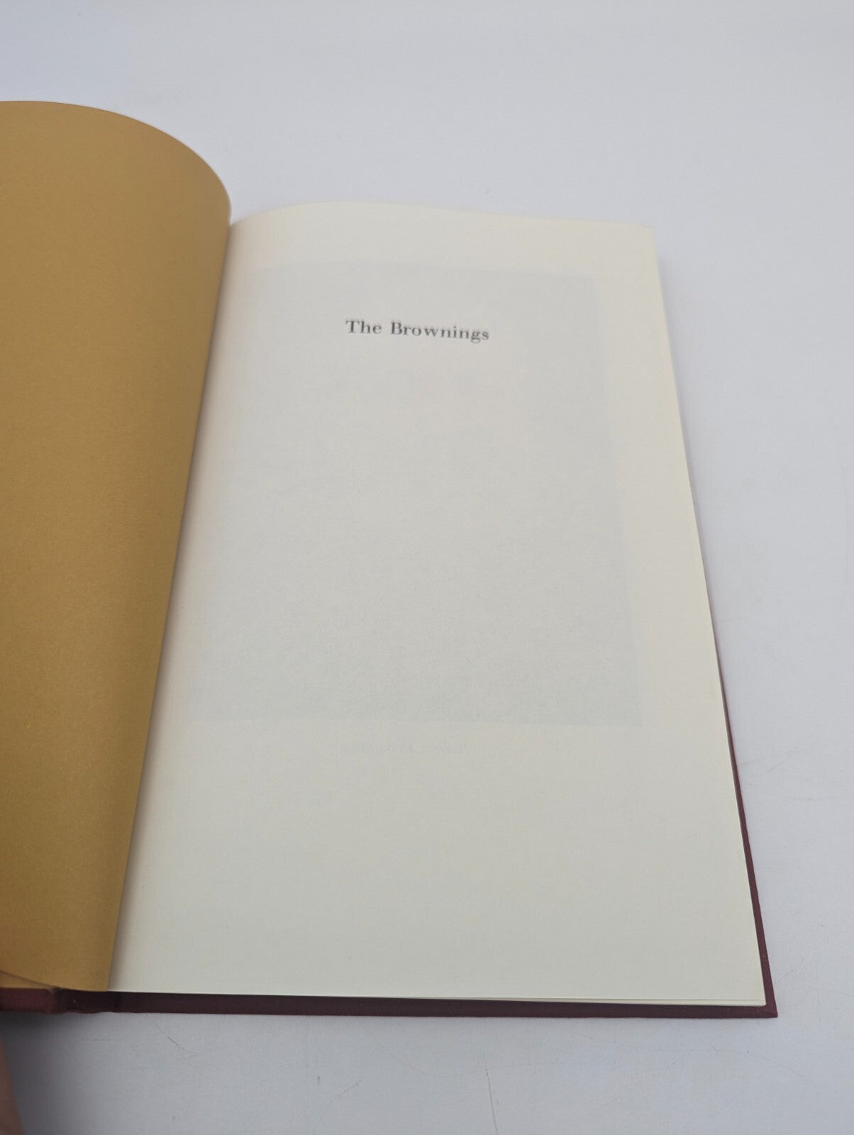 The Brownings by Joanna Richardson Folio Society hardback slipcase biography by Joanna Richardson