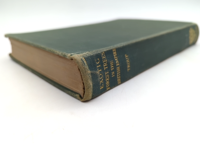 Exotic Forest Trees In The British Empire by R S Troup (Cloth, 1932) by R S Troup