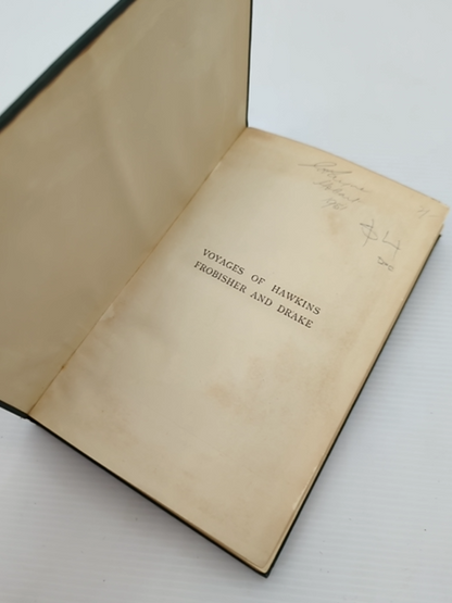 Voyages Of Hawkins, Frobisher And Drake by Edward John Payne (Hardcover, 1907) by Edward John Payne