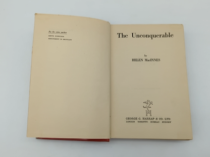 The Unconquerable (While Still We Live) by Helen MacInnes (Hardcover, 1944) by Helen Macinnes