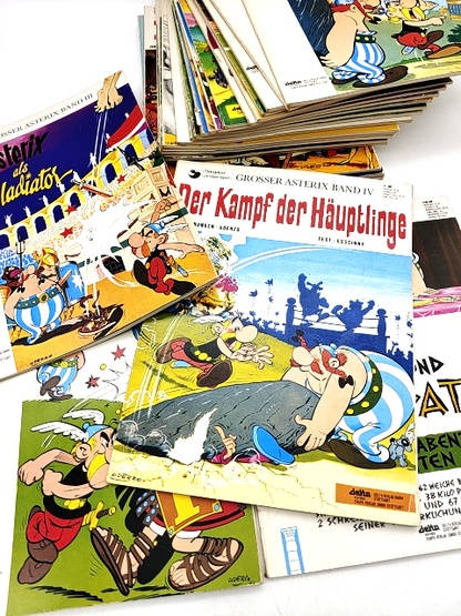 Asterix by Goscinny and Uderzo Books 1-27, 29 & 33 (German Deutsch Grosser Band) by Goscinny And Uderzo
