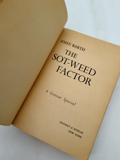 The Sot-weed Factor by John Barth (Paperback, 1960) by John Barth