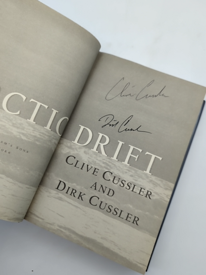 Arctic Drift (a Dirk Pitt Novel, #20) Clive Cussler & Dirk Cussler Signed by Dirk Cussler, Clive Cussler
