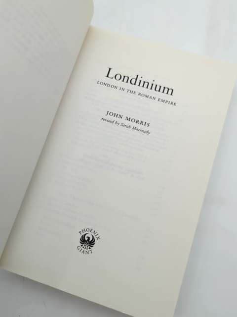 Londinium London In The Roman Empire by John Morris, Ancient World by John Morris