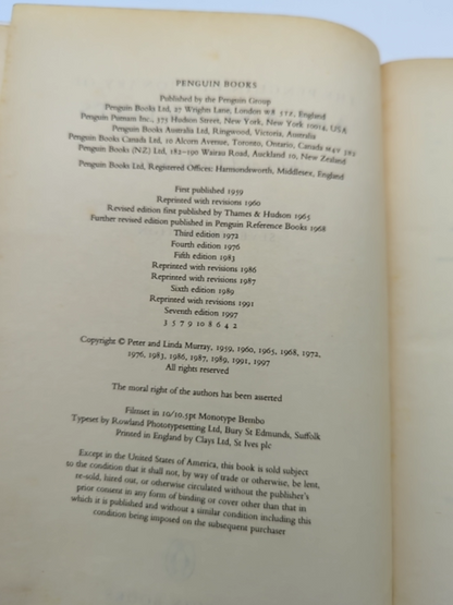The Penguin Dictionary Of Art And Artists: Seventh Edition by Peter Murray, Linda Murray