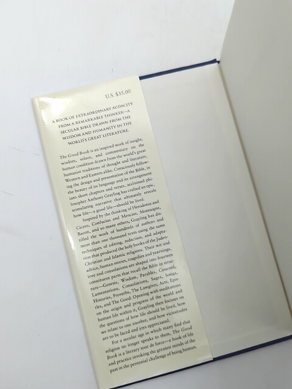 The Good Book Humanist Bible by A. C. Grayling (Hardcover, 2011) Humanism by A. C. Grayling