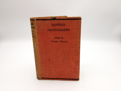 Amateur Photography by Charles Duncan (Hardcover, Cloth, 1946) Vintage Handbook by Charles Duncan