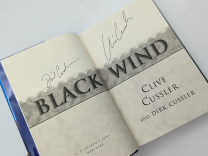 Black Wind, Clive Cussler & Dirk Cussler, Adventure Signed by Dirk Cussler, Clive Cussler