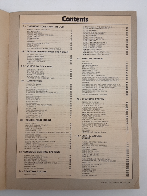 Petersens Basic Auto Repair Manual (Paperback, 1975) Automobiles by Petersens