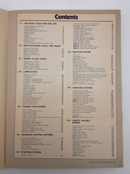 Petersens Basic Auto Repair Manual (Paperback, 1975) Automobiles by Petersens