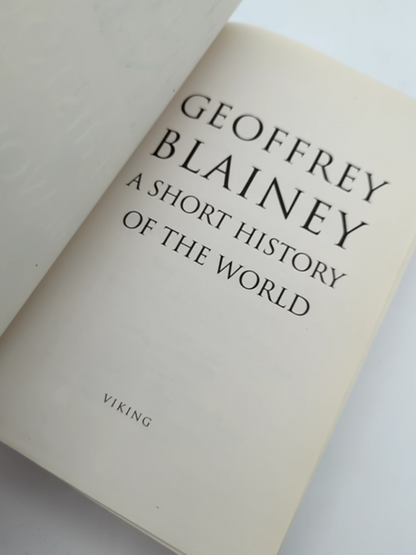 Short History Of The World by Blainey Geoffrey (Paperback, 2001) World History by Blainey Geoffrey