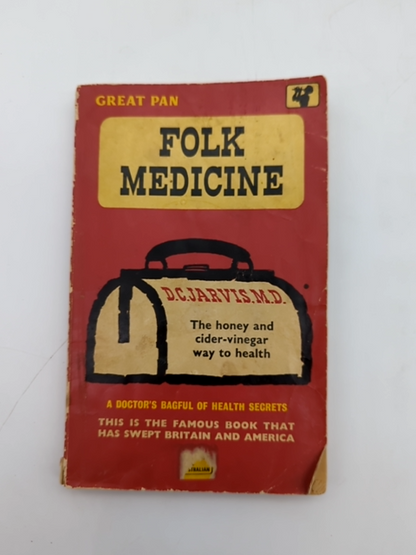 Folk Medicine by DC Jarvis (Paperback, 1999) Medicine, Vintage GREAT PAN by Dc Jarvis