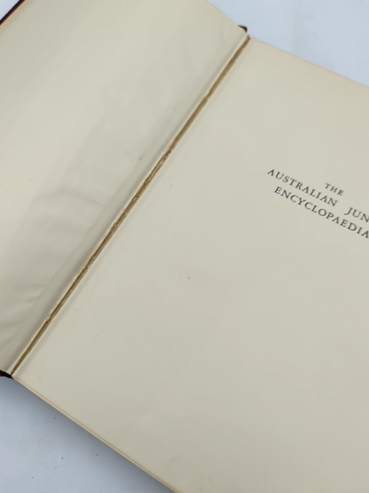 The Australian Junior Encyclopedia by Charles Barrett (Cloth, 1958) Vintage by Charles Barrett