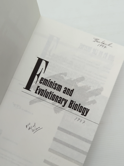 Feminism And Evolutionary Biology Boundaries, Intersections, And Frontiers, Patr by Patricia Adair Gowaty