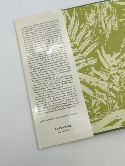Australian Ferns And Fern Allies, With Notes On Their Cultivation, David L Jones by David L Jones