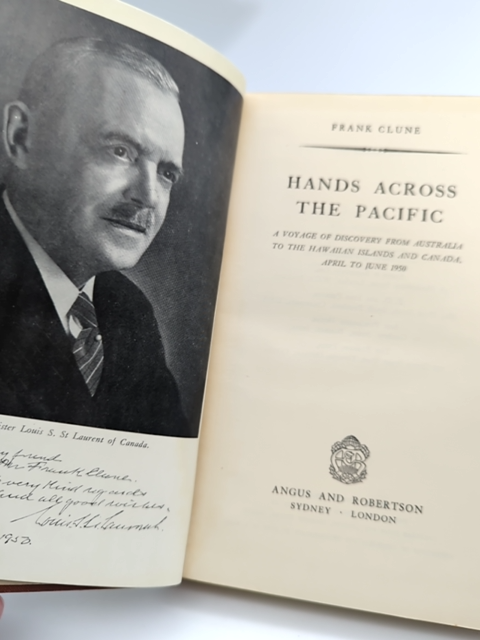 Hands Across the Pacific by Frank Clune (Hardcover, 1951) 1st Edition by Frank Clune