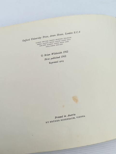 ABC by Brian Wildsmith 1964 Hardcover Vintage Children's Book, Oxford Uni Press by Brian Wildsmith
