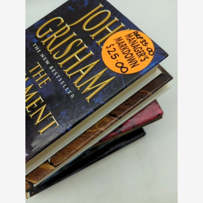5x John Grisham Hardcover Bundle: Client, Testament, Partner, Runaway Jury... by John Grisham — photo 4