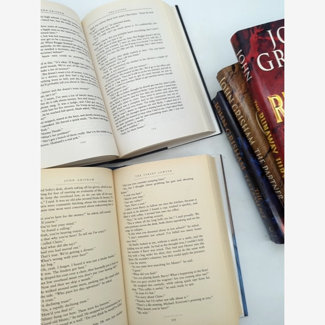 5x John Grisham Hardcover Bundle: Client, Testament, Partner, Runaway Jury... by John Grisham — photo 5