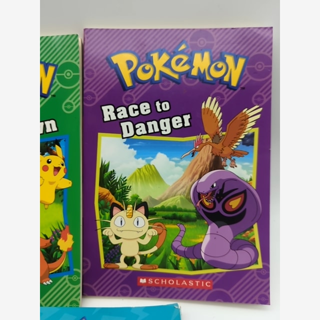 5x Pokemon Book Bundle: School Challenge, Talent Showdown, Psyduck… by Tracey West — photo 5
