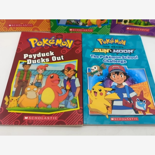 5x Pokemon Book Bundle: School Challenge, Talent Showdown, Psyduck… by Tracey West — photo 6