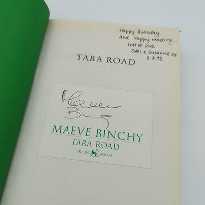 6 Maeve Binchy Hardcover Books Womens Fiction Novels Quentins Tara Road SIGNED by Maeve Binchy — photo 10