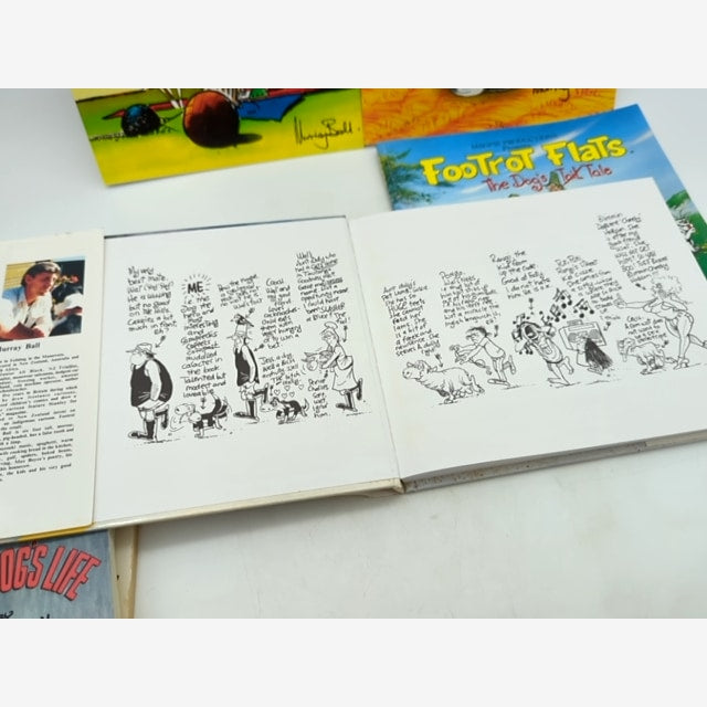 7x Footrot Flats Murray Ball Lot: Sports Collection; Dog's Tale; Cry Grey Ghost… by Murray Ball — photo 5