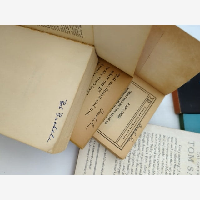 7x Mark Twain Classic American Literature: Adventures of Tom Sawyer Pudd'nhead… — photo 4