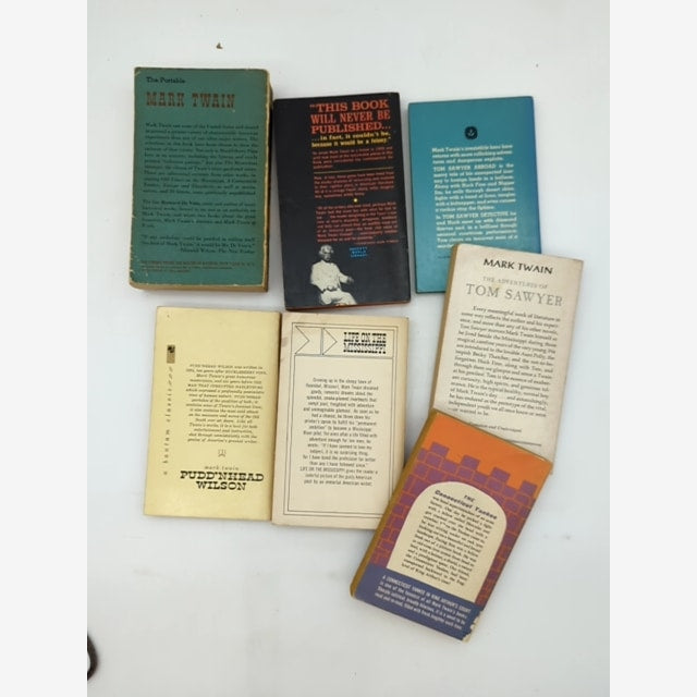 7x Mark Twain Classic American Literature: Adventures of Tom Sawyer Pudd'nhead… — photo 6