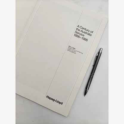 A Century of the Australia Service 1886-1986 by Otto J Seiler, Shipping History by Otto J Seiler — photo 2
