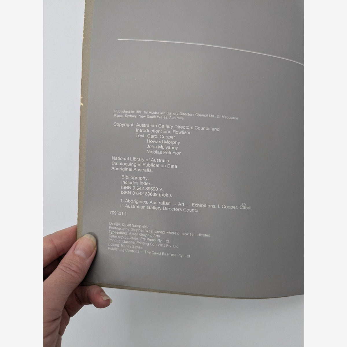 Aboriginal Australia, Australian Gallery Directors Council, Book, 1981 1st Ed by Australian Gallery Directors Council — photo 6