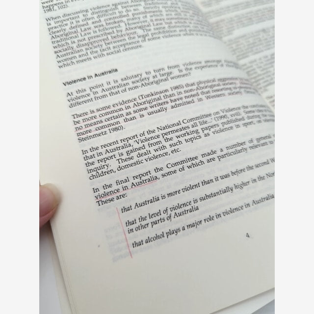 Aboriginal Women And Violence: Report For The Criminology Research Council And T — photo 3