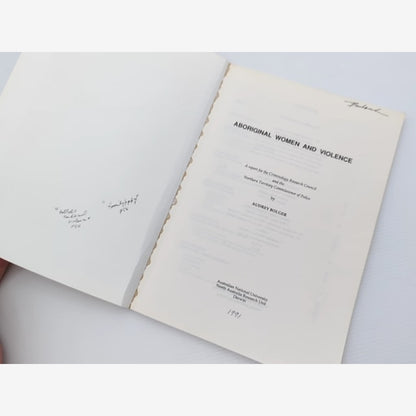 Aboriginal Women And Violence: Report For The Criminology Research Council And T — photo 5