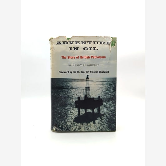 Adventure In Oil by Henry Longhurst (Hardcover, 1959) by Henry Longhurst book cover