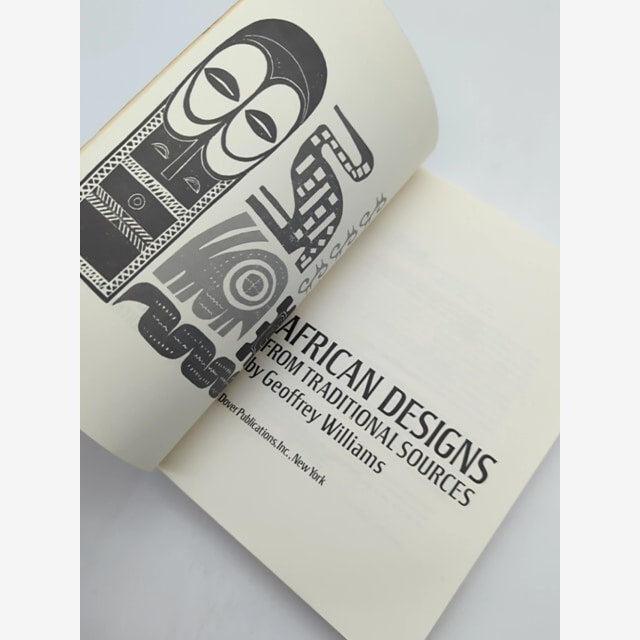 African Designs From Traditional Sources by Geoffrey Williams, Illustrated Book by Geoffrey Williams — photo 3