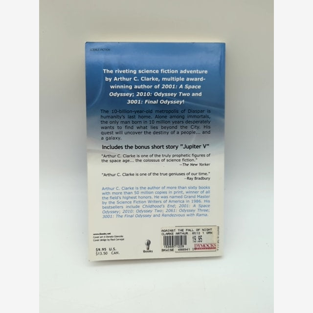 Against the Fall of Night (Science Fiction Classics) by Arthur C. Clarke SciFi by Arthur C. Clarke — photo 2