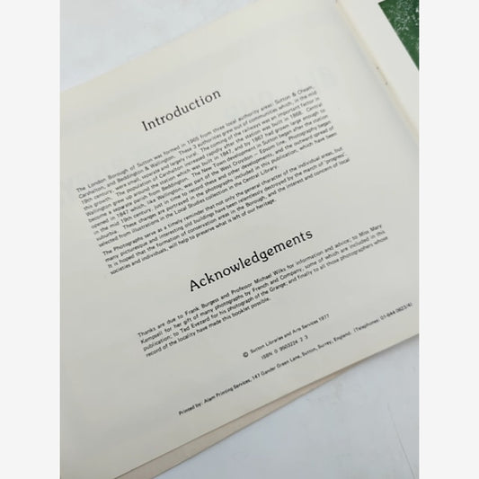 All Our Yesterdays: Pictorial Record Of The London Borough Of Sutton Over The La by June Broughton — photo 2