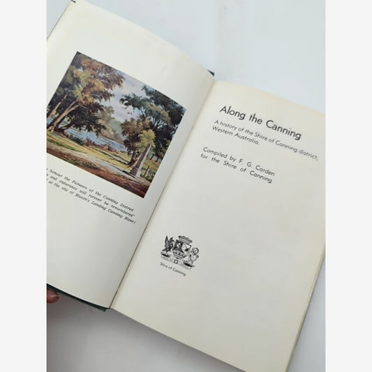 Along The Canning by F G Carden (Hardcover, 1991) WA Local History by F G Carden — photo 2